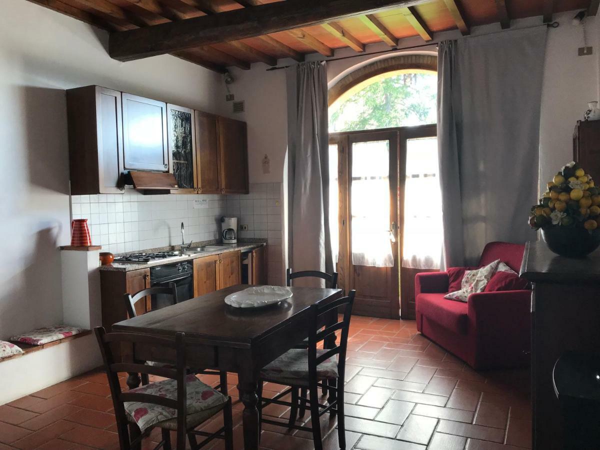 La Casina Rosella Apartman Montaione Kültér fotó