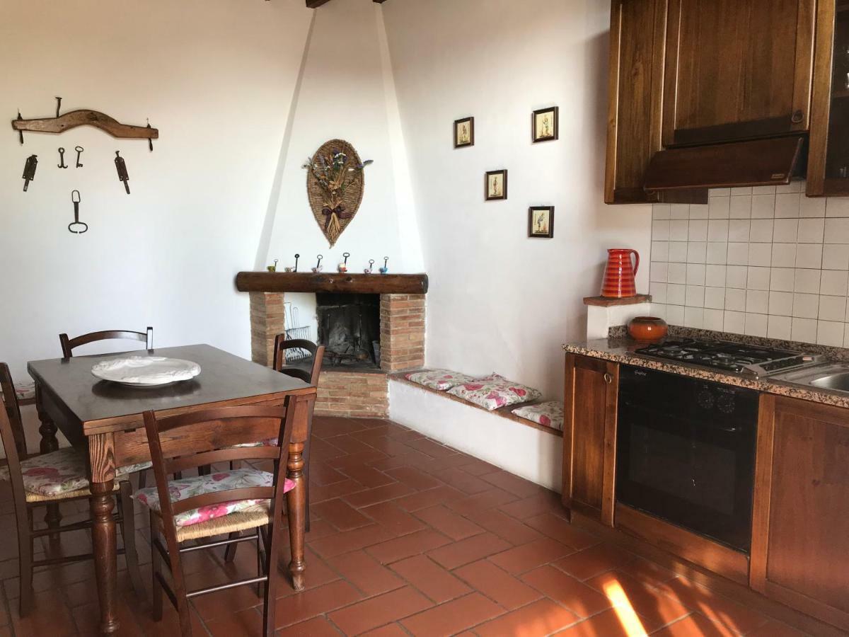 La Casina Rosella Apartman Montaione Kültér fotó